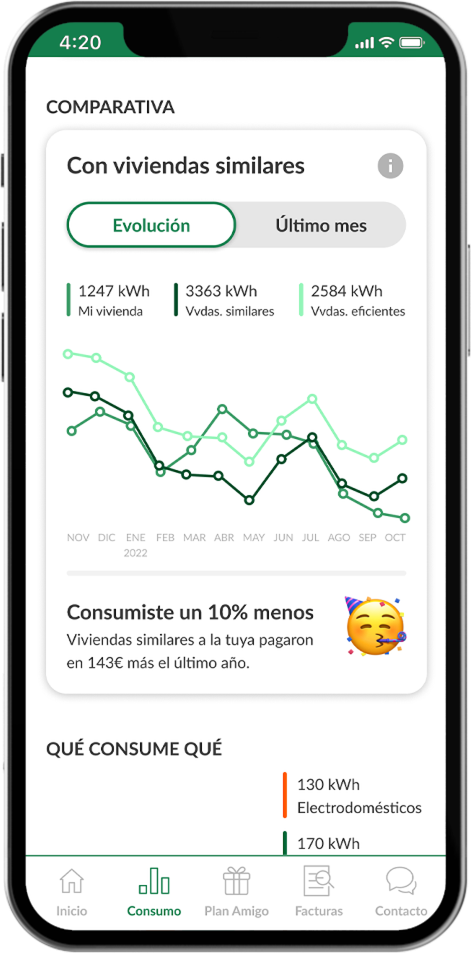 Euskaltel - Gestiona tu consumo desde la <span>app</span> de Euskaltel LUZ y GAS